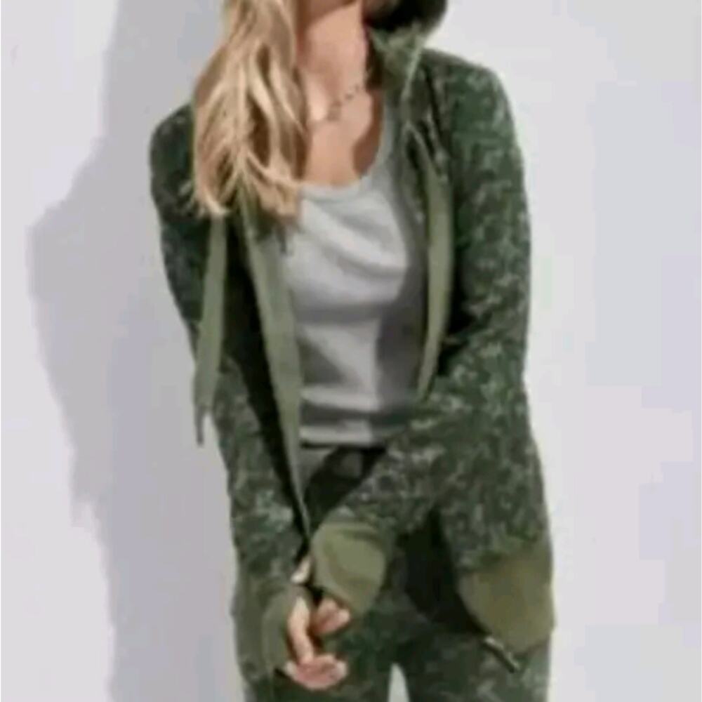 CAbi Green Camouflage Jacket